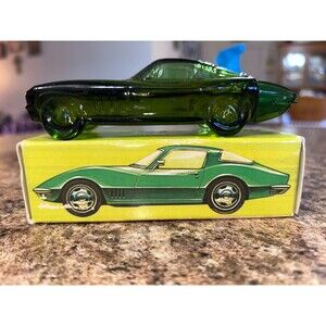 Vintage Avon Corvette Stingray '65 Spicy After Shave Bottle With Box